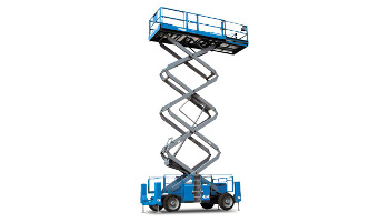 10 Ft.  scissor lift rental in Bloomington